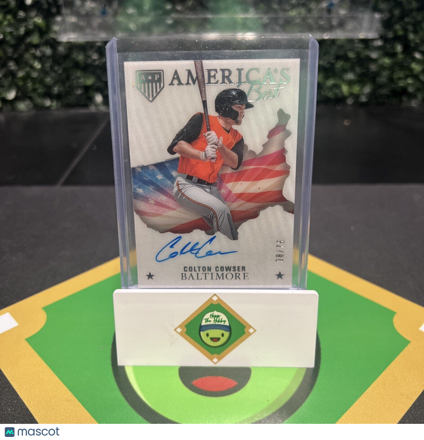 Colton Cowser 2023 Americas Pastime Americas Best Autograph Auto #/75
