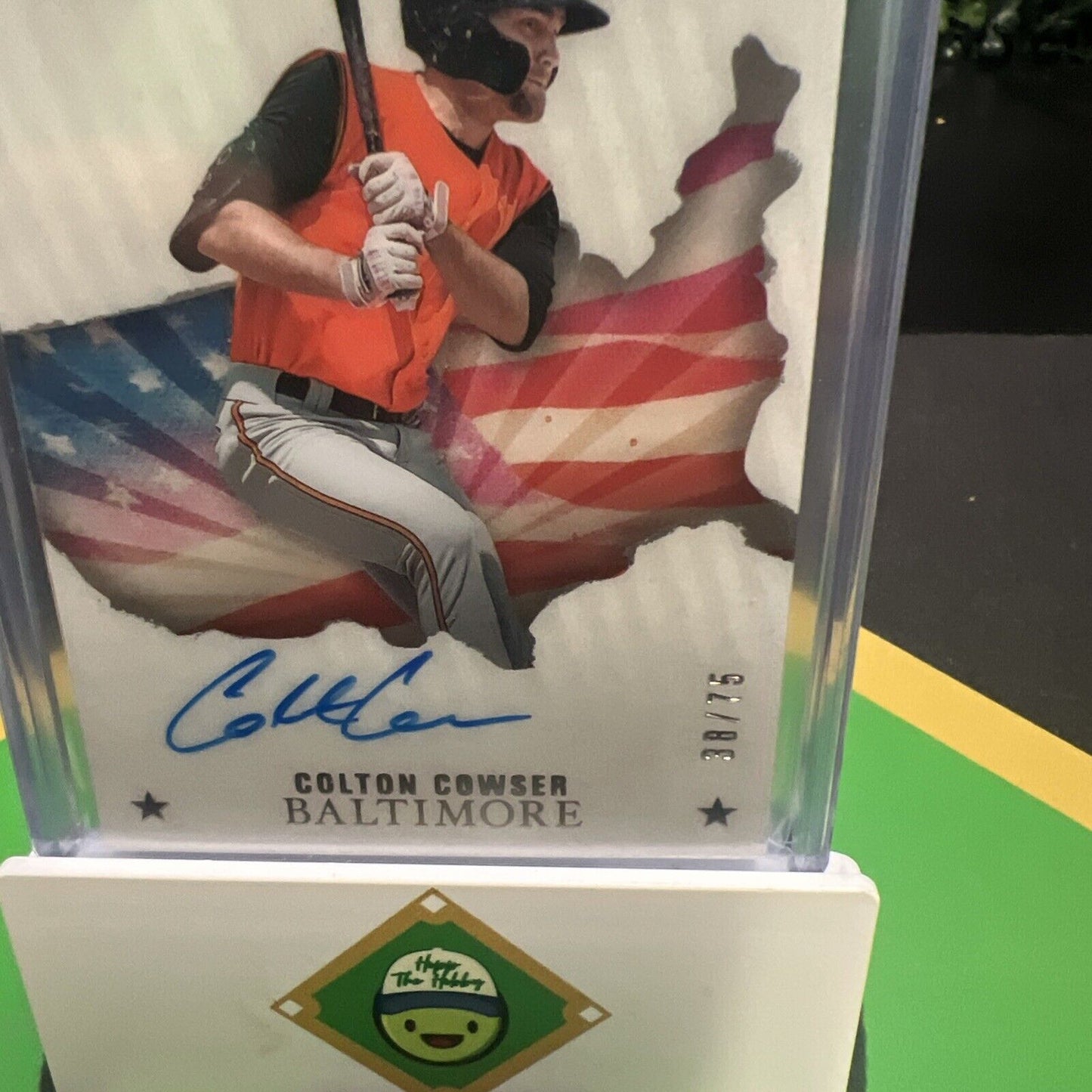 Colton Cowser 2023 Americas Pastime Americas Best Autograph Auto #/75