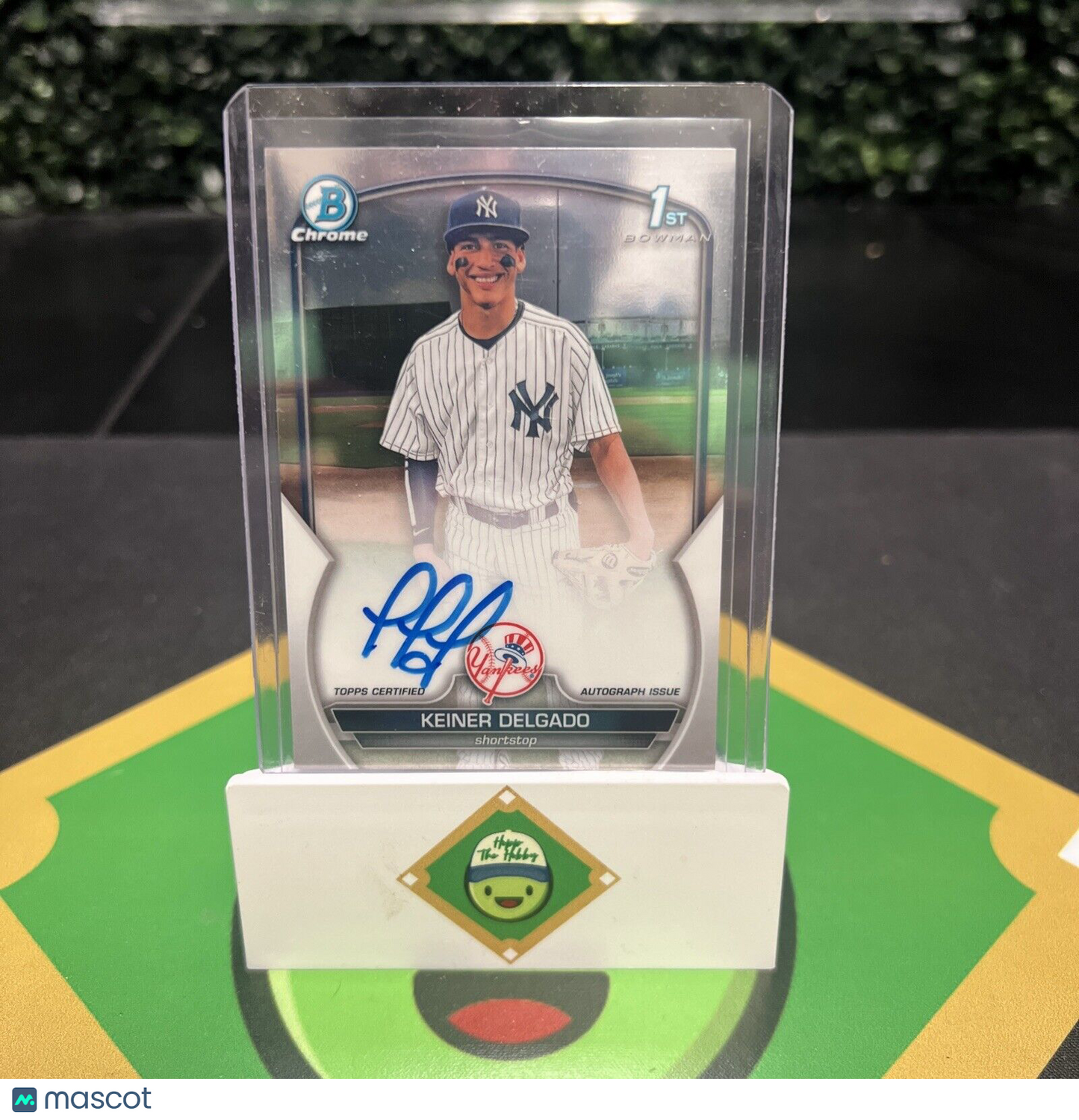 Keiner Delgado 2023 Bowman Chrome - Prospect Autographs #CPA-KD (AU, RC)