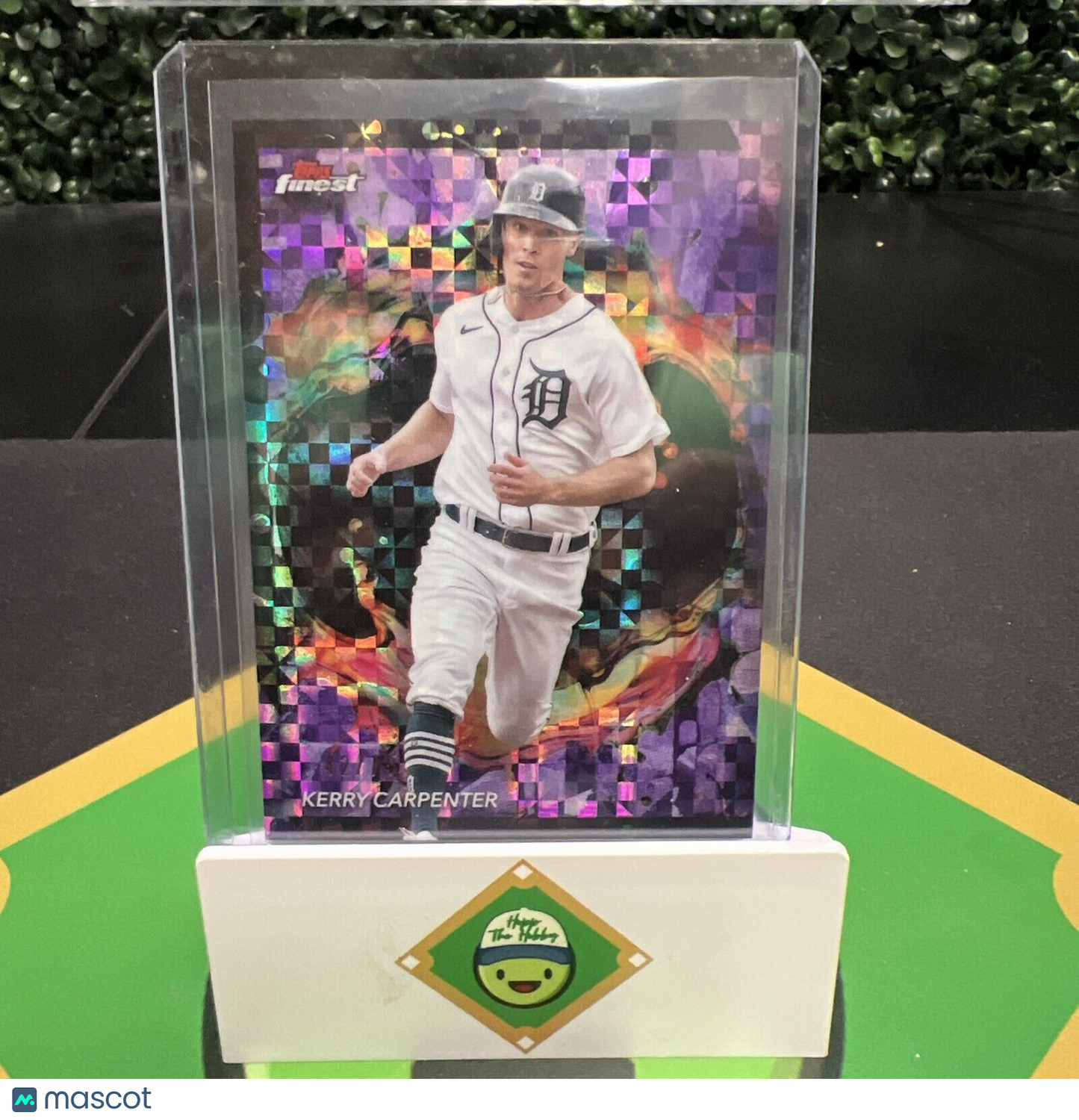 Kerry Carpenter 2024 Topps Finest Purple Checkerboard/75 #259 Detroit Tigers