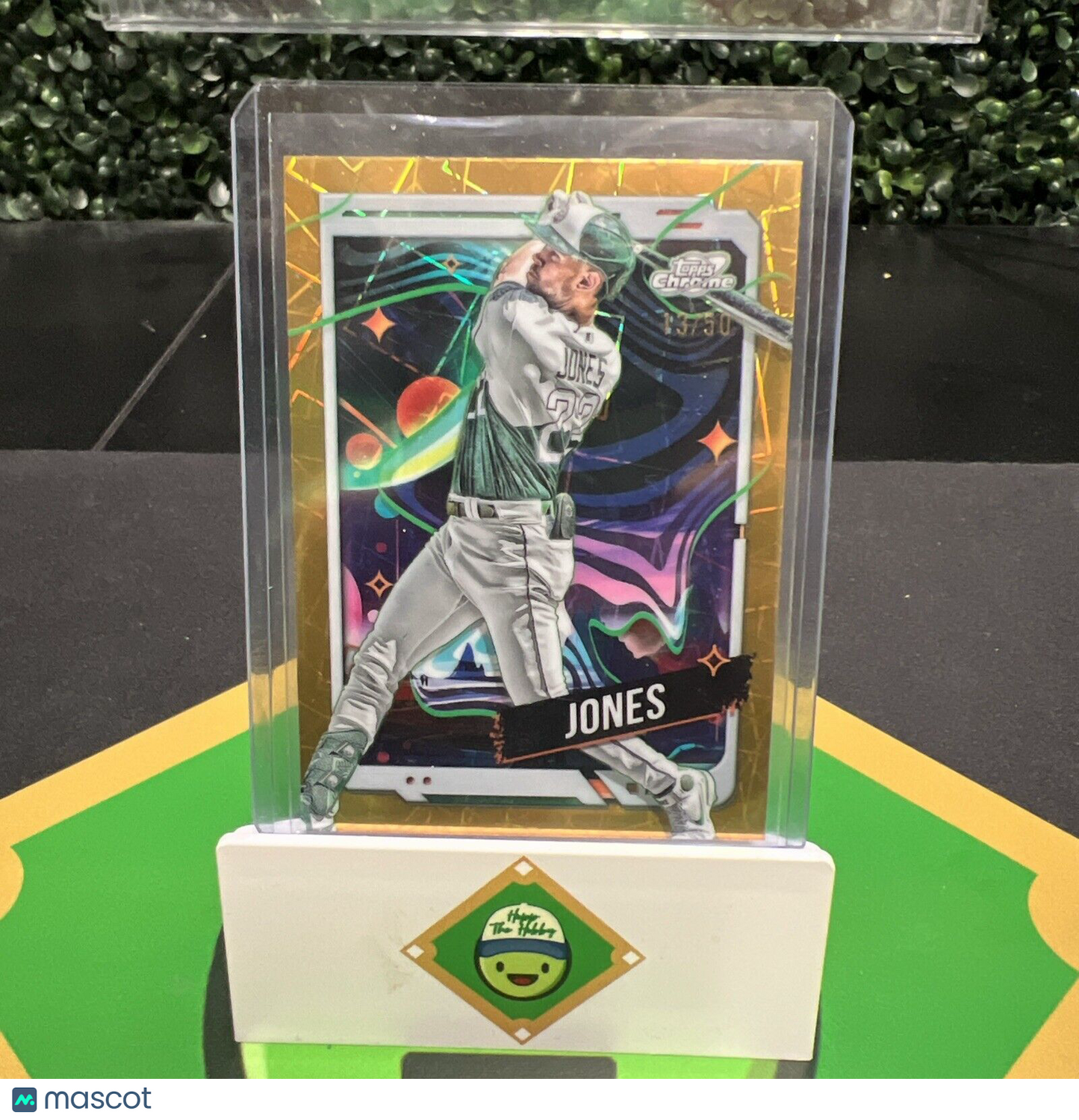 Nolan Jones - 2024 Topps Chrome Cosmic Gold Interstellar /50 - Colorado Rockies