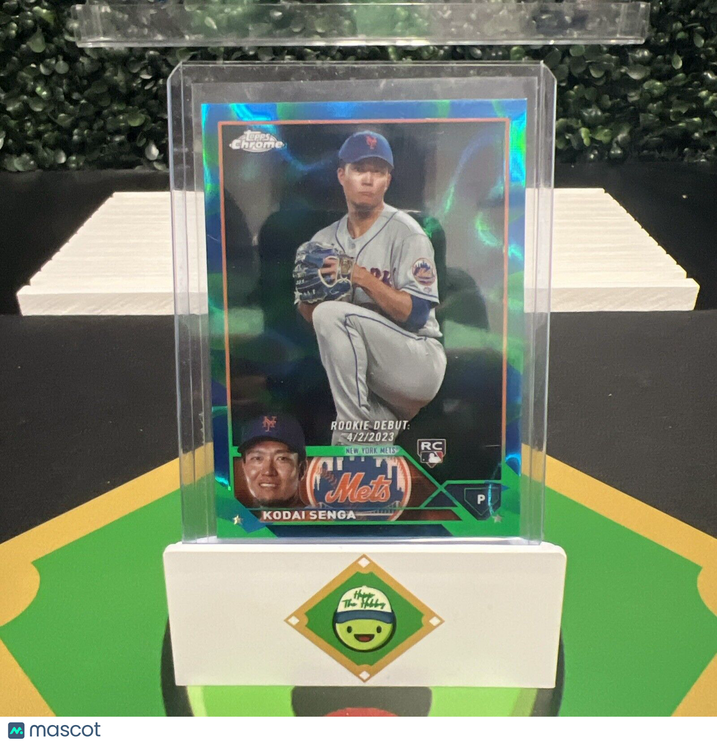 KODAI SENGA 2023 Topps Chrome Blue/Aqua Lava /125 RC Rookie New York Mets