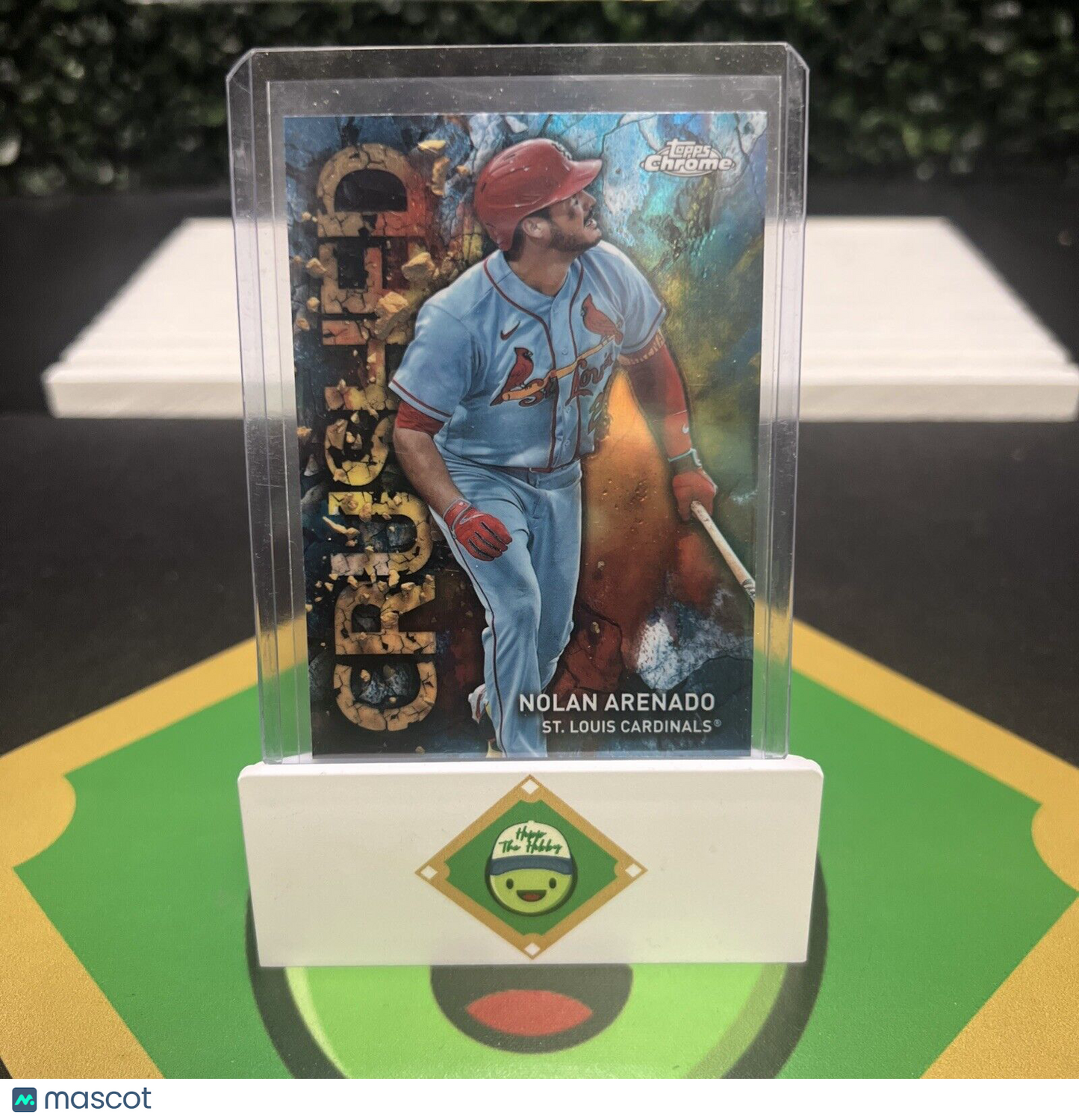 Nolan Arenado 2023 Topps Chrome Update #C-19 Crushed Insert Case Hit SSP