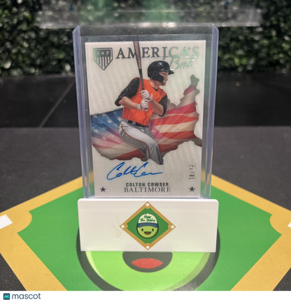 Colton Cowser 2023 Americas Pastime Americas Best Autograph Auto #/75