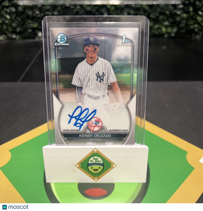 Keiner Delgado 2023 Bowman Chrome - Prospect Autographs #CPA-KD (AU, RC)