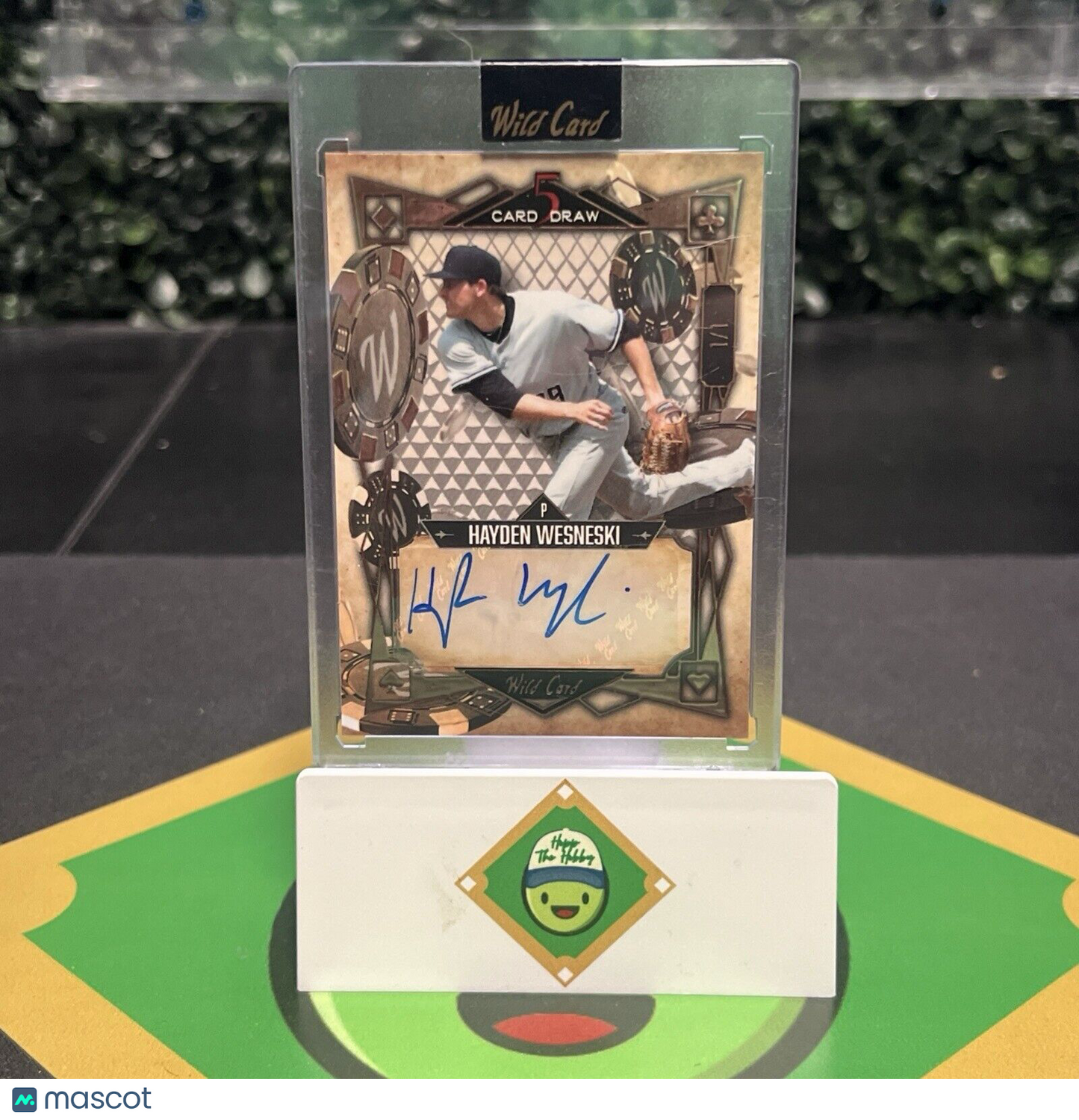 Hayden Wesneski 2023 Wild Card 5 Card Draw Auto 1/1 SSP