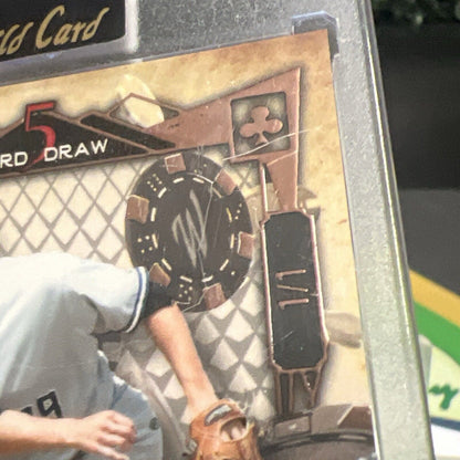 Hayden Wesneski 2023 Wild Card 5 Card Draw Auto 1/1 SSP