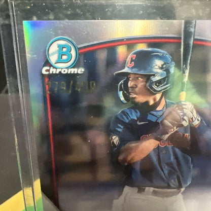 Wuilfredo Antunez 2023 Bowman Chrome 1st Bowman Autograph REFRACTOR AUTO /499