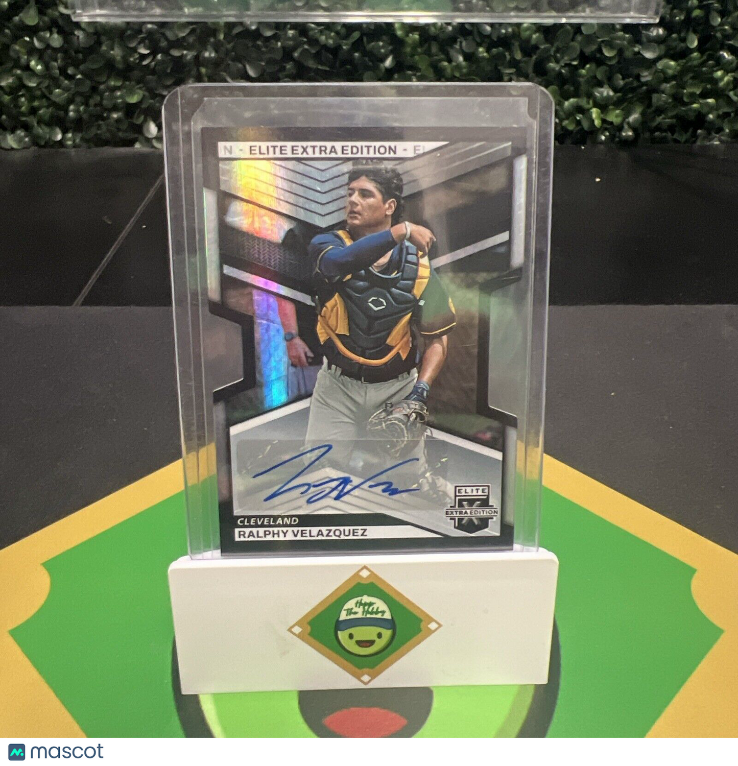 Ralphy Velazquez 2023 Panini Elite Extra Edition Auto Green Status Die Cut /399
