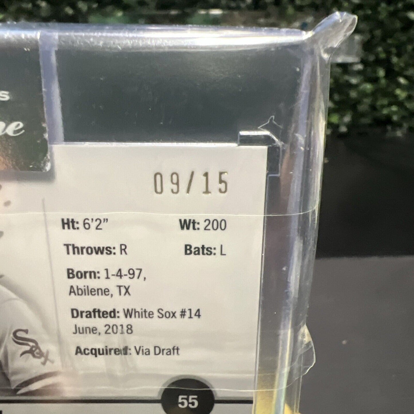 Davis Martin 2023 Topps Pristine Encased Rose /15 RC Chicago White Sox