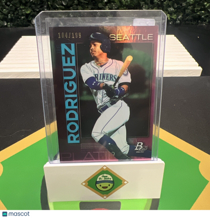 Julio Rodriguez 2020 Bowman Platinum Wal-Mart Top Prospects Pink /199 #TOP-94