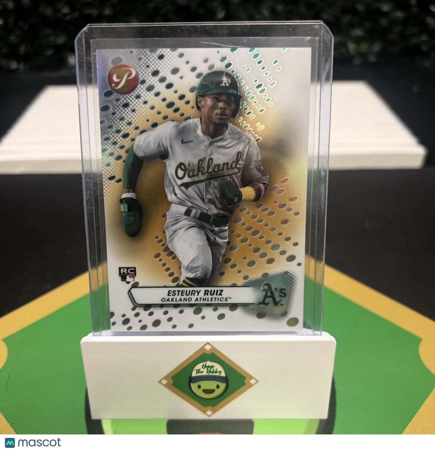 ESTEURY RUIZ TOPPS PRISTINE GOLD REFRACTOR 6/50 RC A'S #73