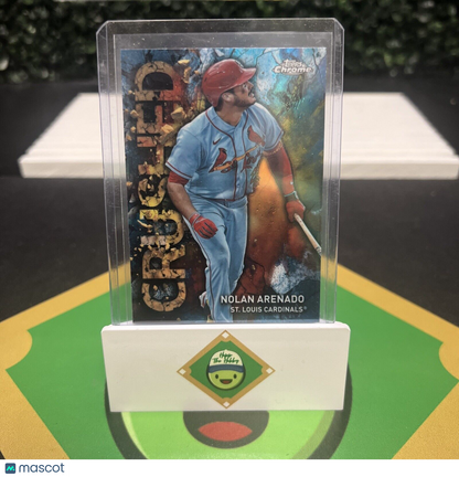 Nolan Arenado 2023 Topps Chrome Update #C-19 Crushed Insert Case Hit SSP