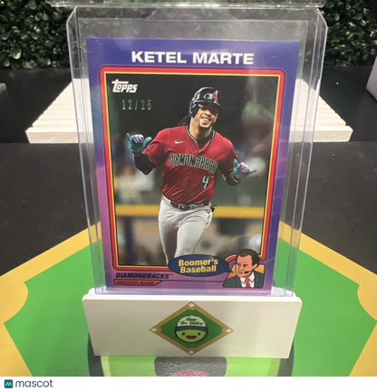 KETEL MARTE 2024 Topps x Chris Berman 12/25 Boomers Baseball #65