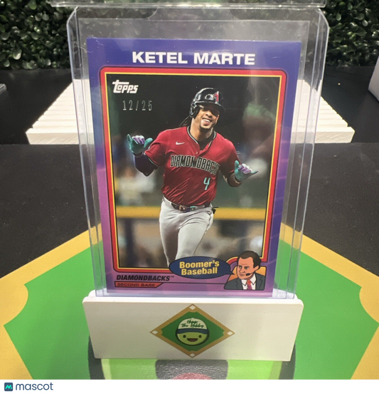 KETEL MARTE 2024 Topps x Chris Berman 12/25 Boomers Baseball #65