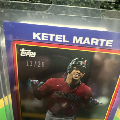 KETEL MARTE 2024 Topps x Chris Berman 12/25 Boomers Baseball #65