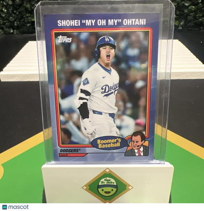 Shohei "My Oh My" Ohtani 2024 Topps x Chris Berman #2 Nickname Variation Dodgers