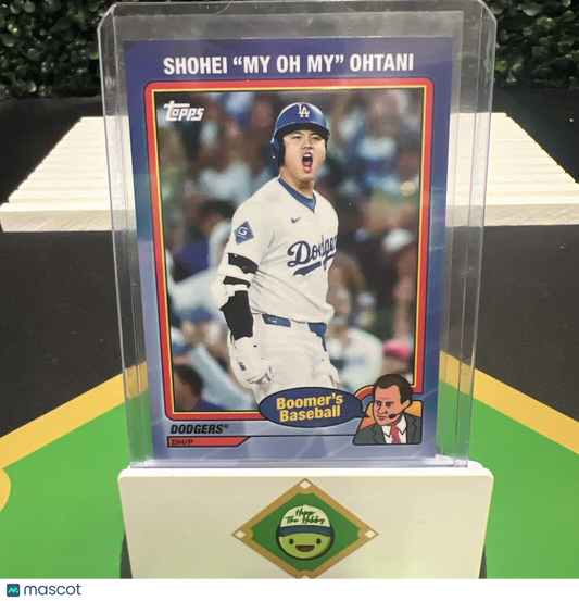 Shohei "My Oh My" Ohtani 2024 Topps x Chris Berman #2 Nickname Variation Dodgers